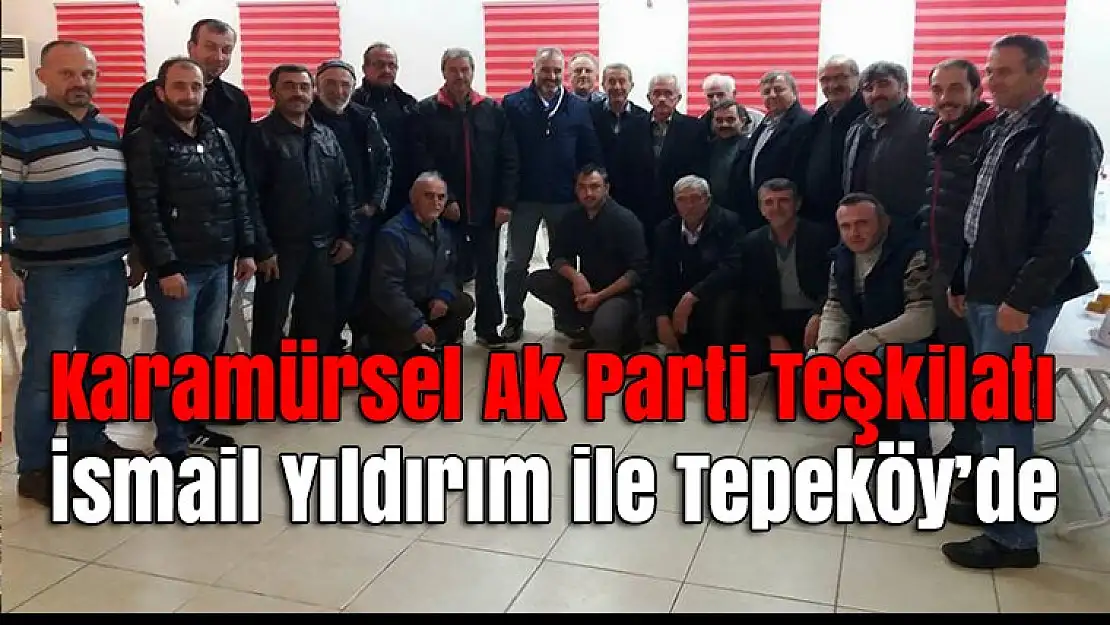 Ak Parti teşkilatı referandumu anlattı