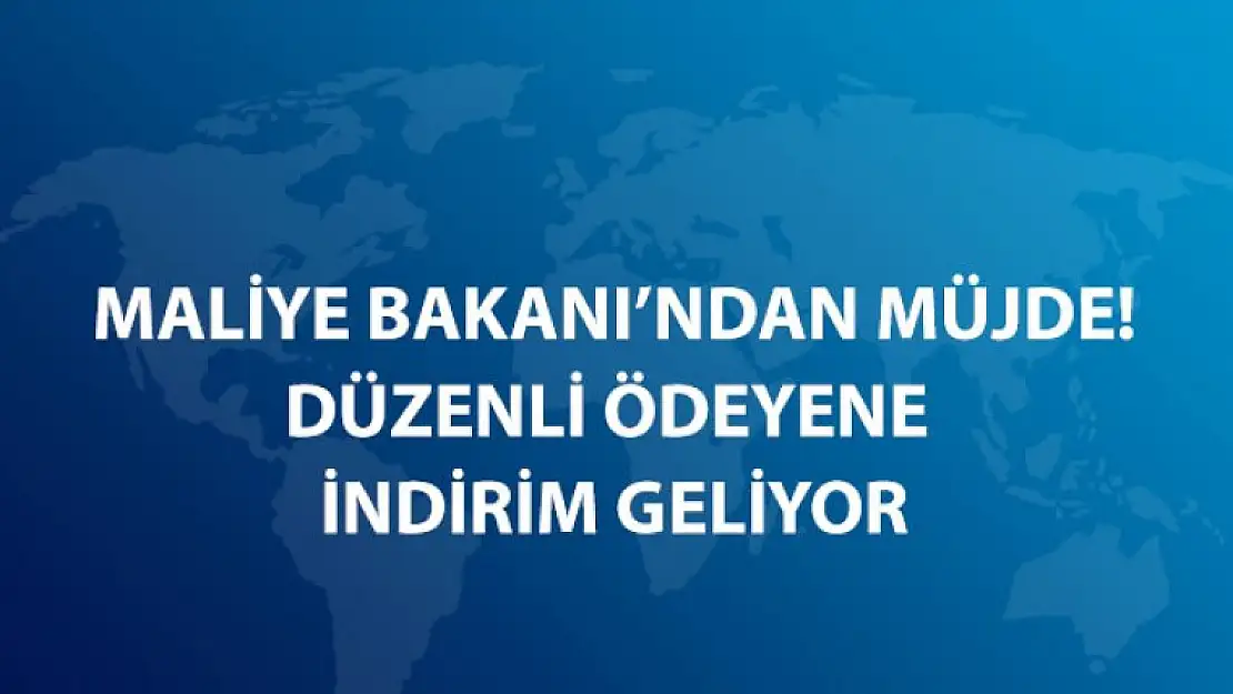 Maliye Bakanı Ağbal'dan 'Vergi' Müjdesi!