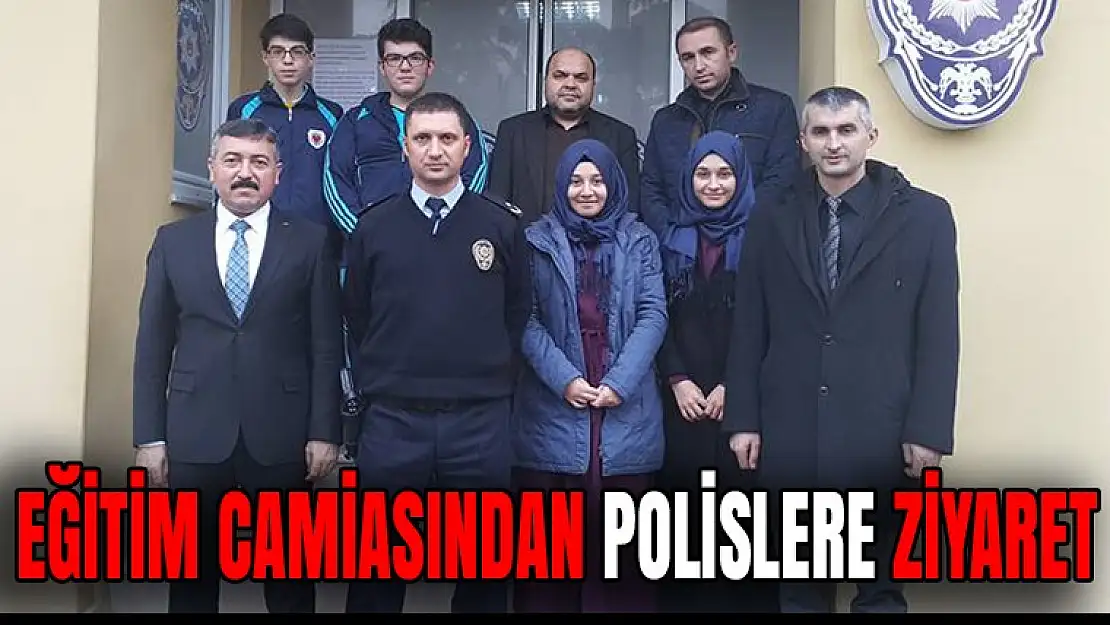 Eğitim camiasından polislere taziye ziyareti