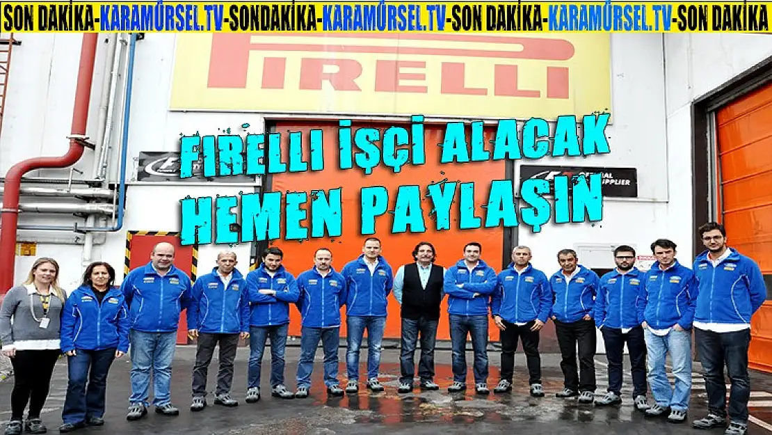 Pirelli işçi alımı yapacak