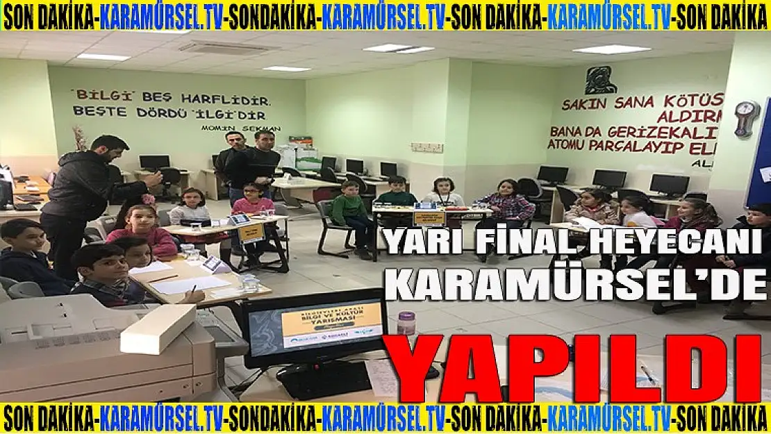 Yarı final Karamürsel'de yapıldı