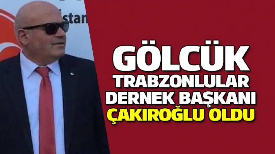 Gölcük'ün sevilen iş adamı Trabzonlular Derneği başkanı oldu