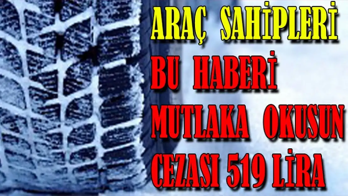 ARAÇ SAHİPLERİ BU HABERİ MUTLAKA OKUSUN CEZASI 519 LİRA