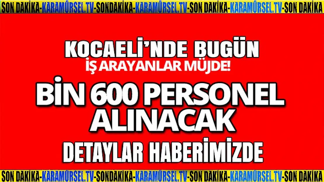 İş arayanlar bu habere dikkat