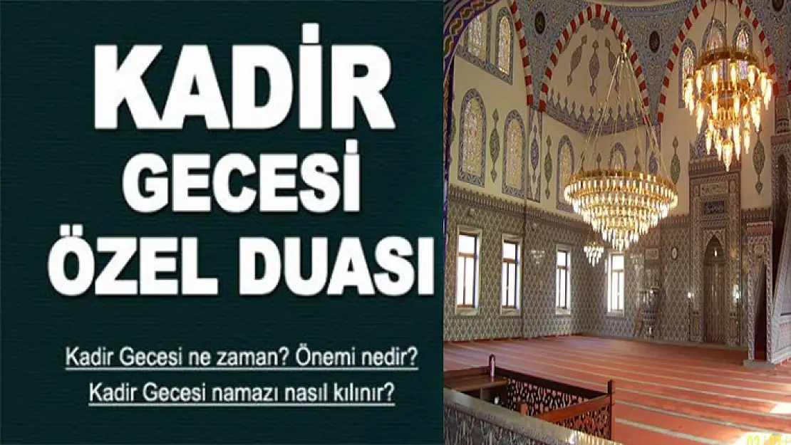 Karamürsel'de Kadir Gecesi