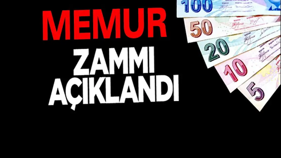 Memur maaşları zam oranları açıklandı