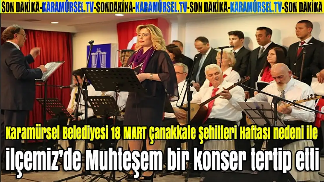 Karamürsel'de muhteşem konser