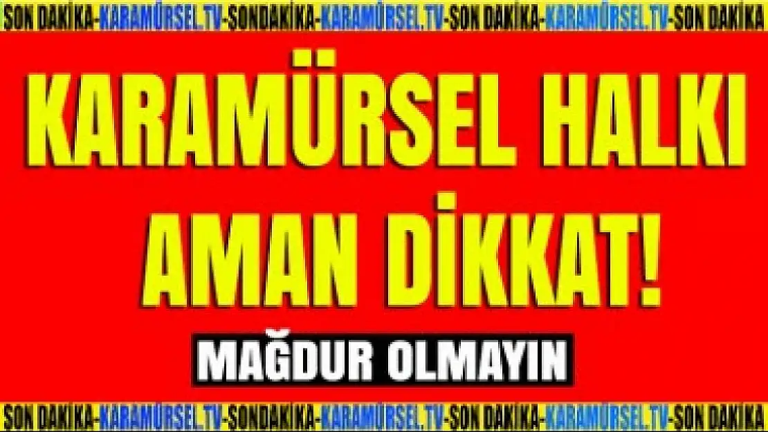 Dolandırıcılar yine Karamürsel'e dadandı