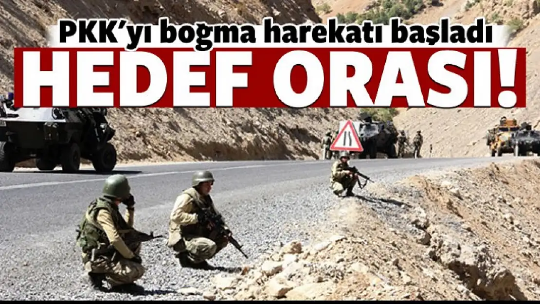 PKK'yı boğma harekatı: Hedefte orası var!