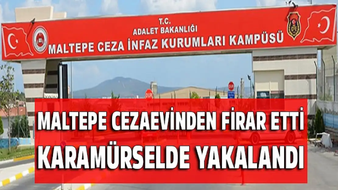 Cezaevi firarisi Karamürsel'de yakalandı