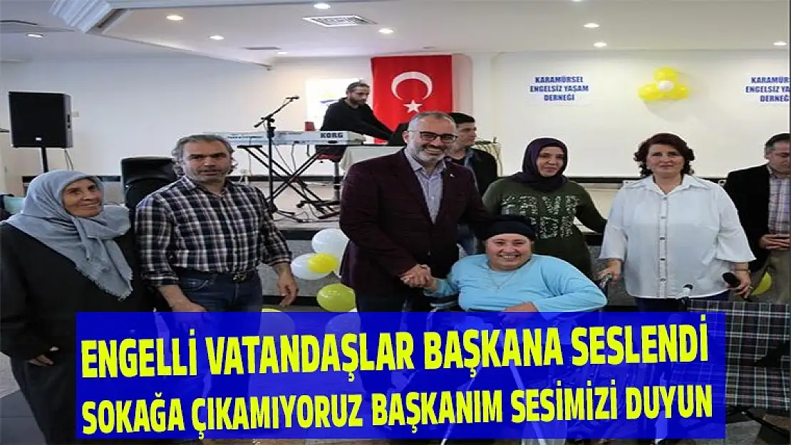 DÜNYA ENGELLİLER GÜNÜ KARAMÜRSEL'DE BURUK KUTLANDI