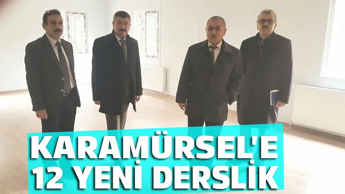 Karamürsel'e 12 yeni derslik yapılıyor