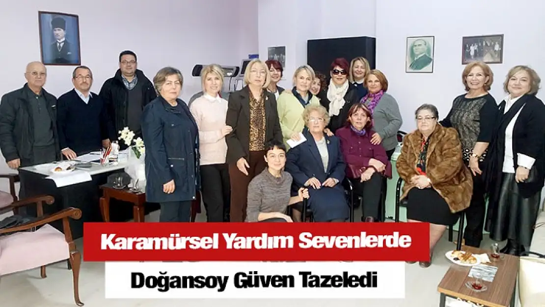 Karamürsel Yardım Sevenlerde Doğansoy Güven Tazeledi