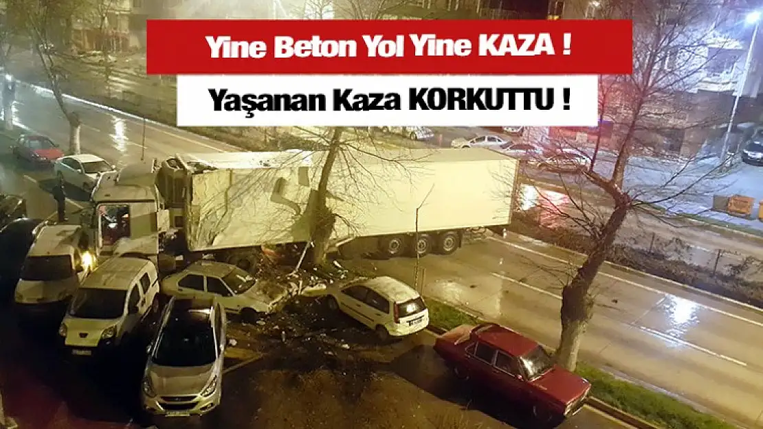 Karamürsel'de yaşanan kaza korkuttu