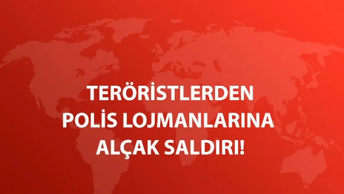 Doğubayazıt'ta polis lojmanlarına roketli saldırı