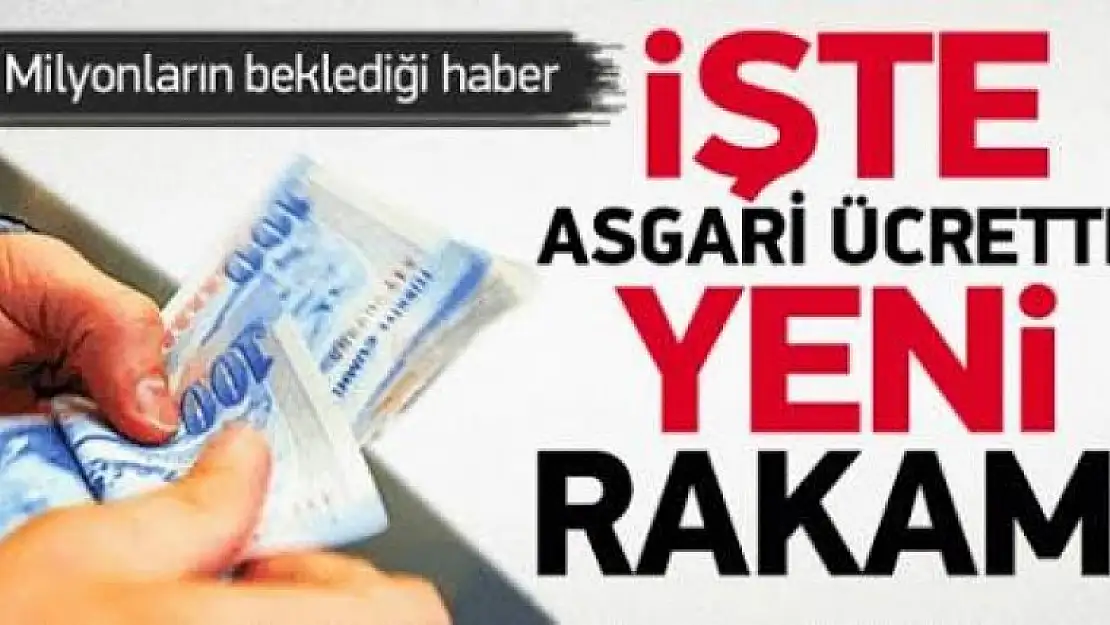 2017 Asgari ücret açıklandı