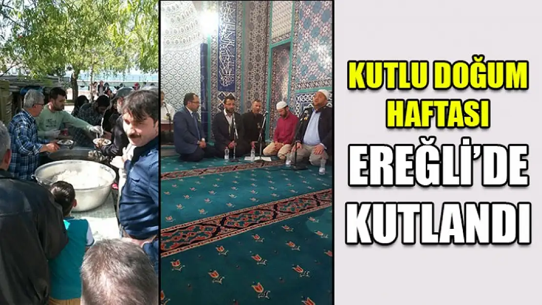 Ereğli'de Kutlu Doğum Haftası