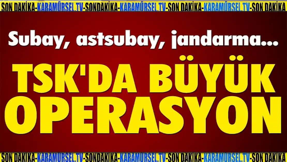 Son dakika 20 ilde Jandarma'ya operasyon... Çok sayıda gözaltı var