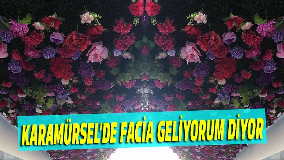 Karamürsel'de facia geliyorum diyor