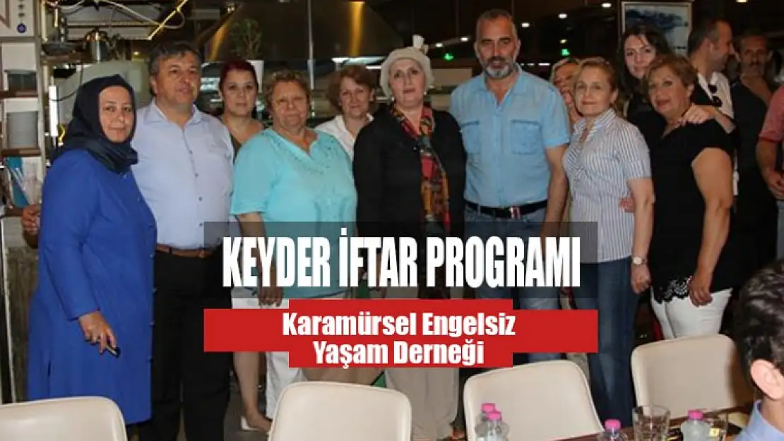 Karamürsel KEYDER İftar Programı