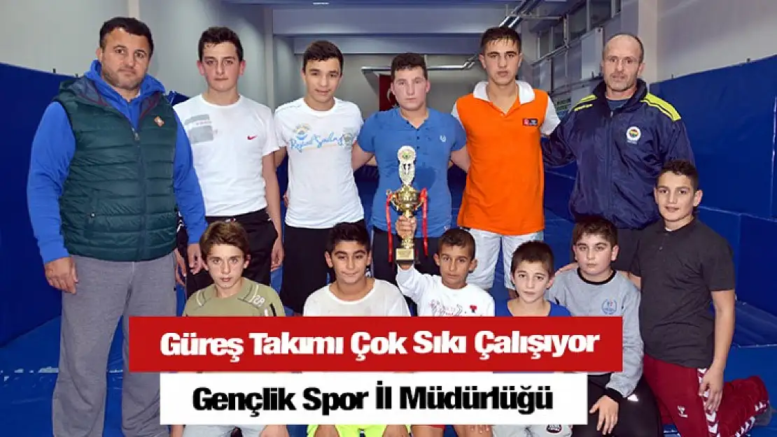 Karamürsel Gençlik Spor İl Müdürlüğü  Güreş Takımı Çok Sıkı Çalışıyor