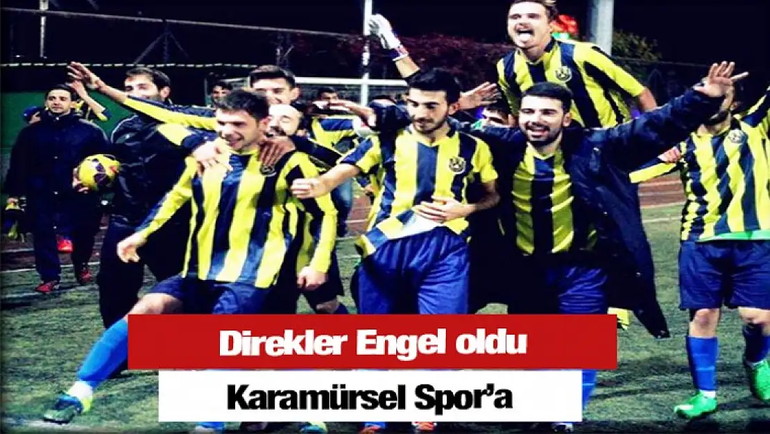 Karamürselspor'a direkler engel oldu