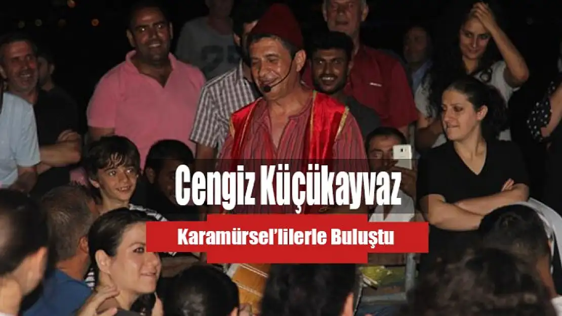 Cengiz Küçükayvaz Ramazan Etkinliklerinde Sahne Aldı