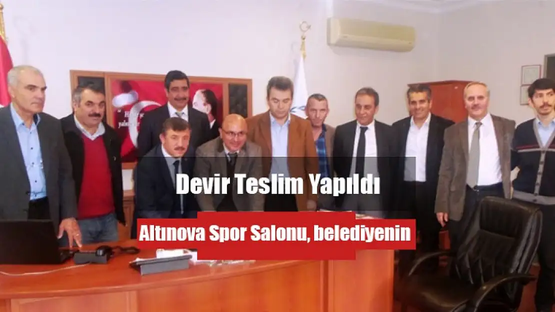 Altınova Spor Salonu, belediyenin