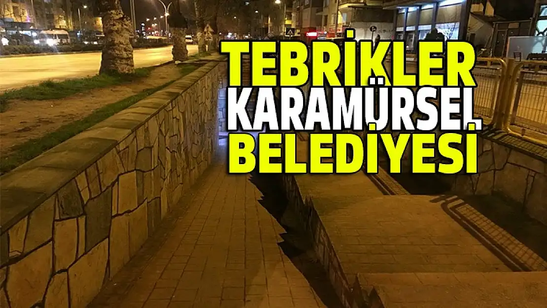 Karamürsel Belediyesi alt geçidi aydınlattı