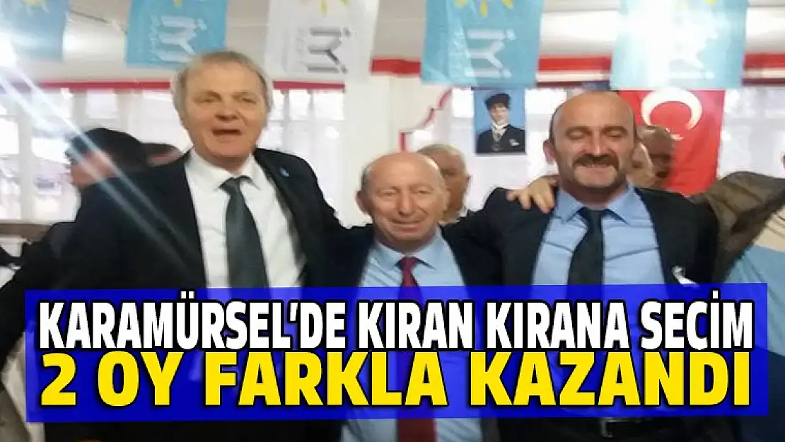 Karamürsel İYİ Parti'de kıran kırana bir seçim