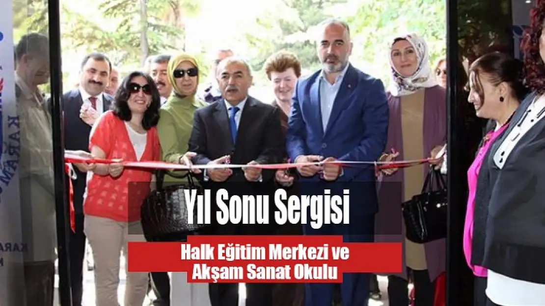 Karamürsel'de Halk Eğitim Genel Sergisi Açıldı