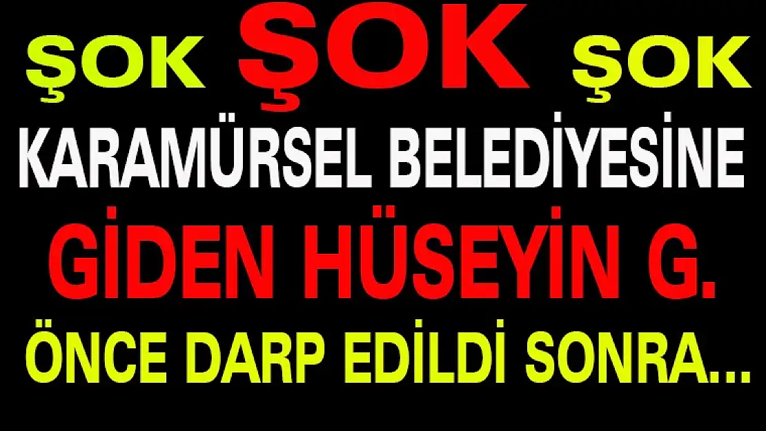 KARAMÜRSEL BELEDİYESİNE GİDEN BİR VATANDAŞ DARP EDİLDİ