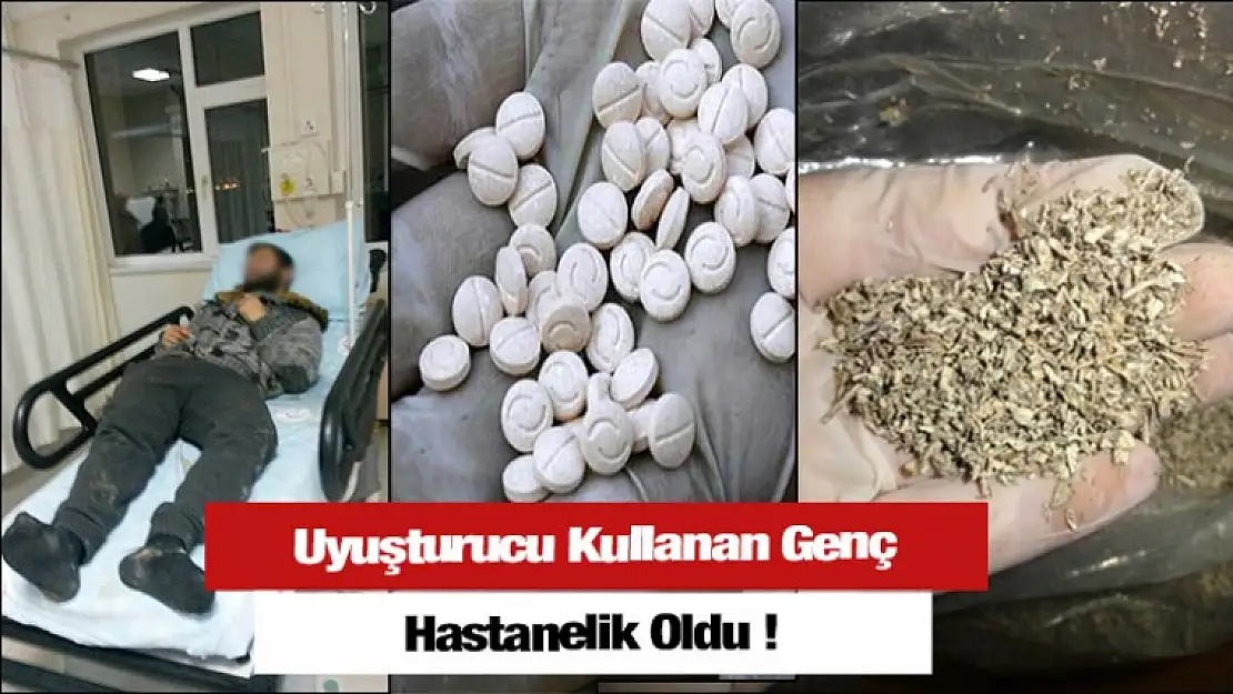 Uyuşturucu Kullanan Genç Baygın Bulundu