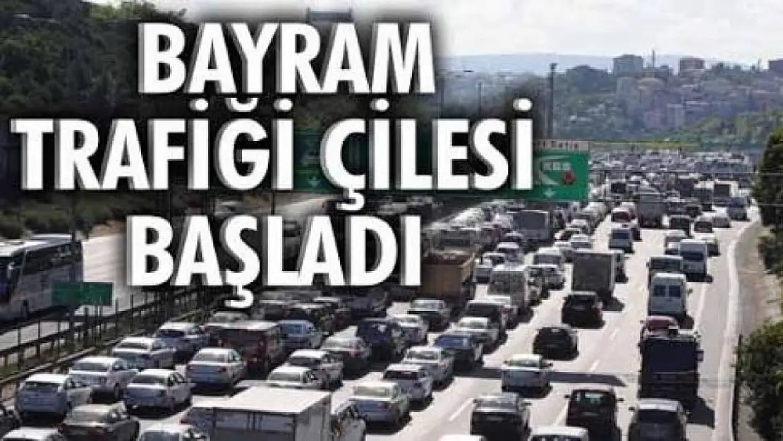 Karamürsel'de bayram trafiği