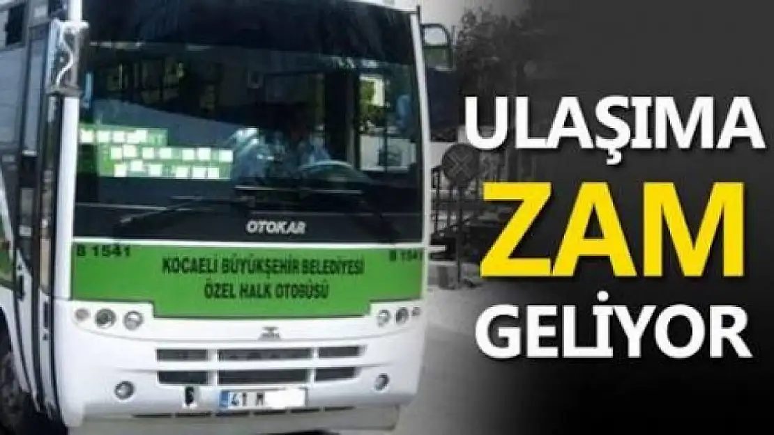 Pazartesi otobüslere ZAMLI binilecek