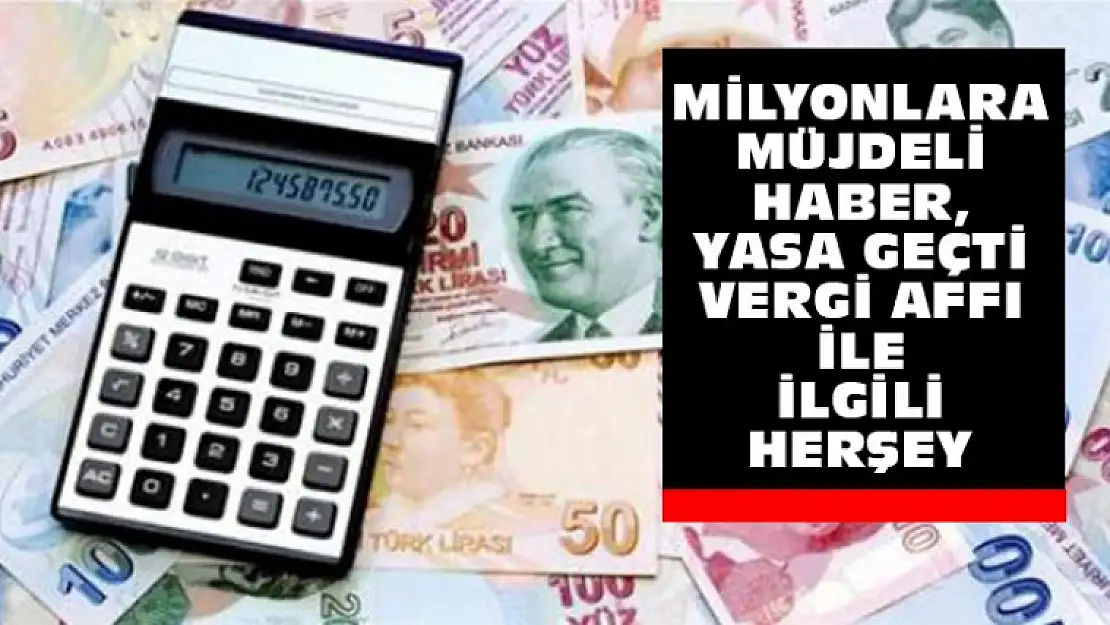 Yeniden Yapılandırma Kanunu Meclisten Geçti