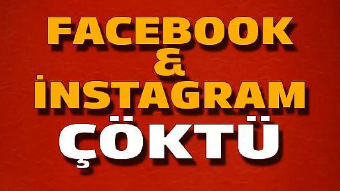 Facebook ve Instagram erişim engeli