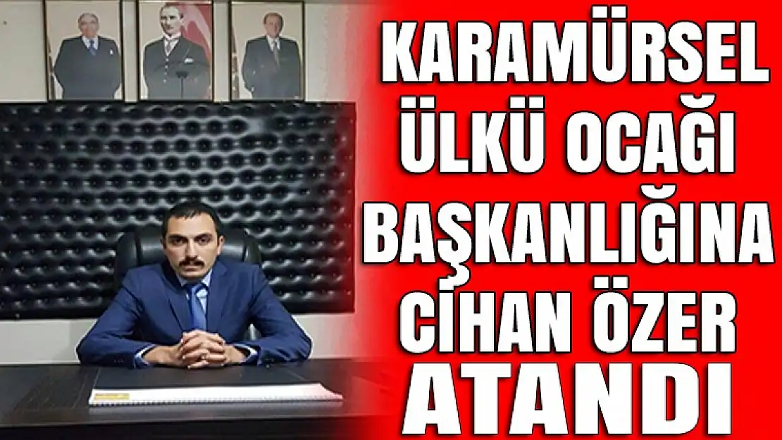 Karamürsel Ülkü ocağına yeni başkan