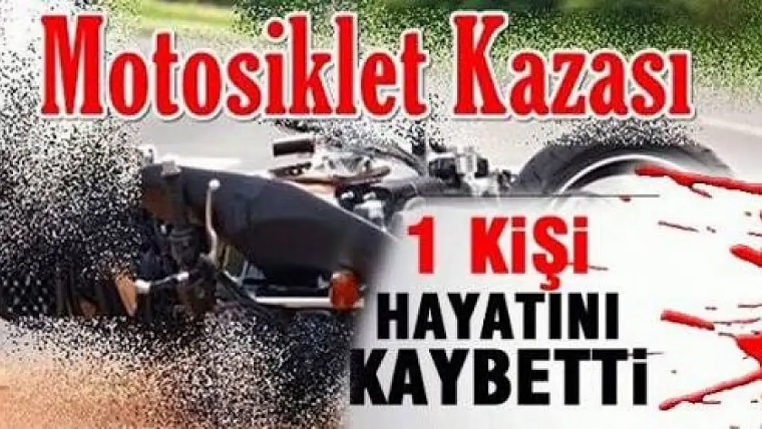 Karamürsel'de motosiklet kazası 1 kişi öldü