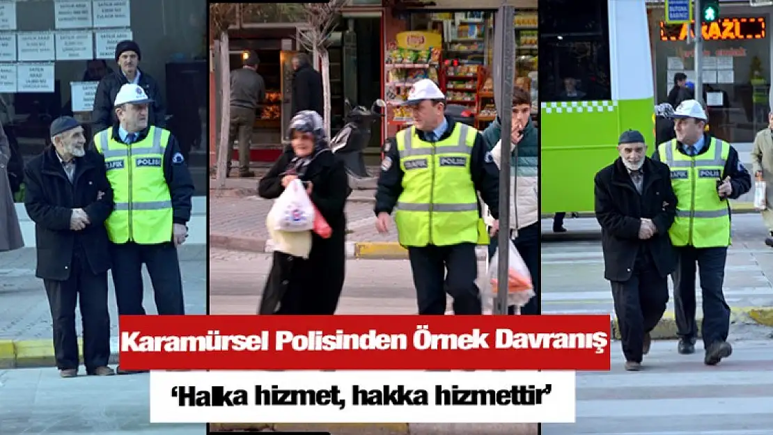 Karamürsel Polisinden Örnek Davranış