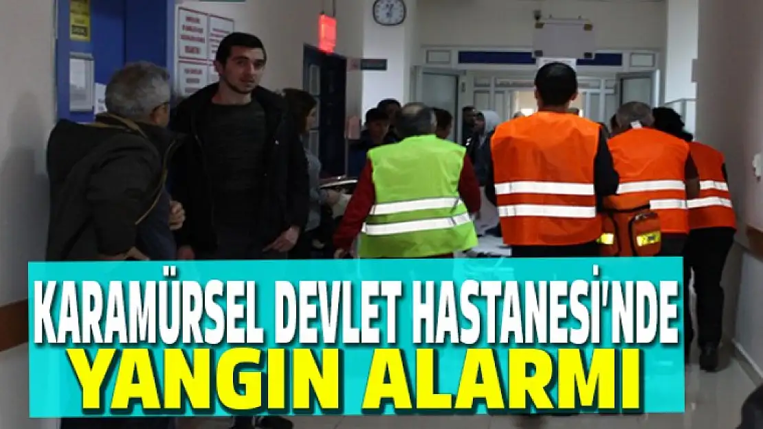 Karamürsel Devlet'te Yangın Tatbikatı