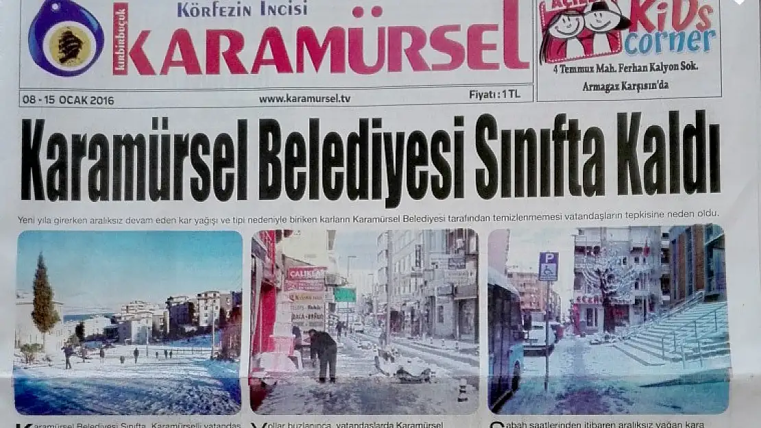 Karamürsel Belediyesi Meğer 2 Kamyon Tuz Almış!