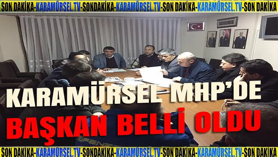 Karamürsel MHP'nin SKM başkanı seçildi