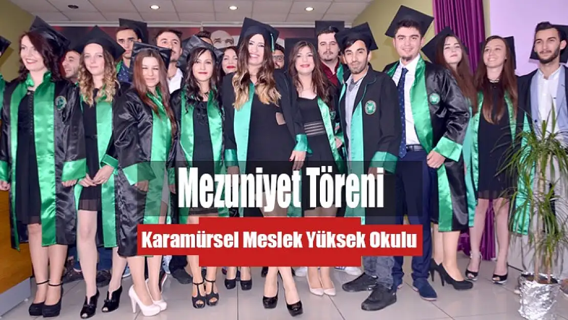 Karamürsel MYO'da Mezuniyet Töreni