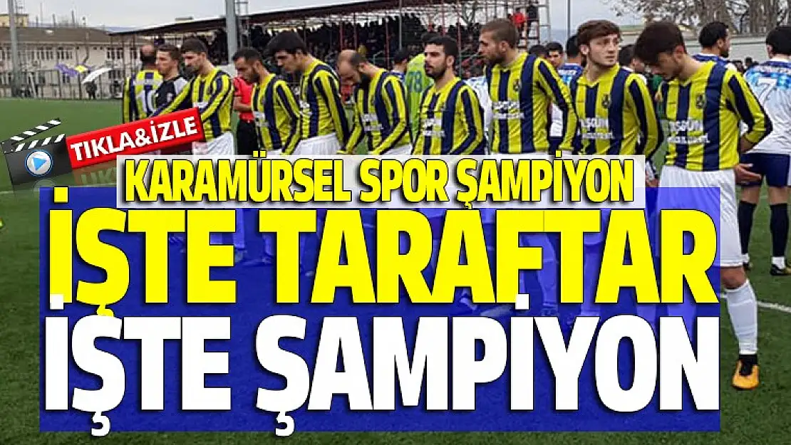 Muhteşem Futbolcular ve Muhteşem Taraftar şampiyon oldu