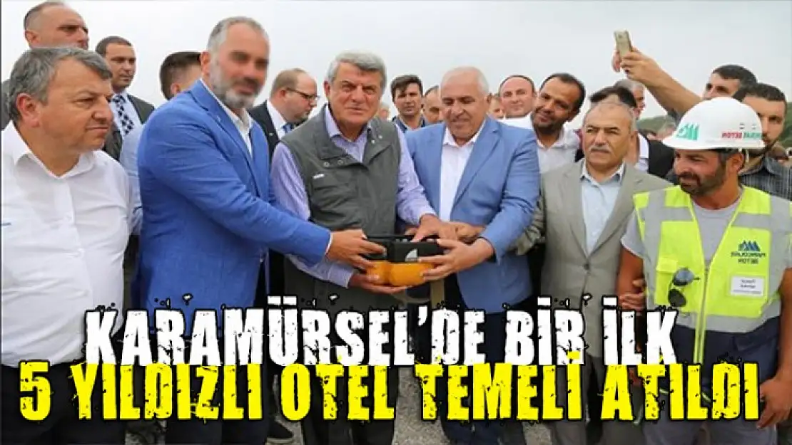 Karamürsel'in artık 5 yıldızlı bir oteli olacak