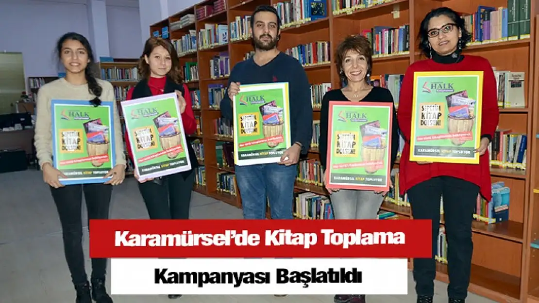 Karamürsel'de 'Kitap Toplama Kampanyası' Başlatıldı