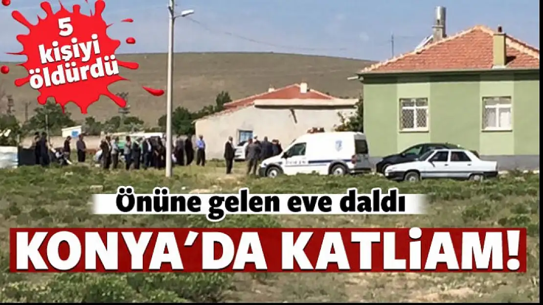 Katliam Yaptı! Girdiği evde 5 kişiyi öldürdü