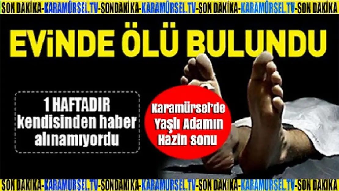 Karamürsel'de bir kişi evinde ölü bulundu