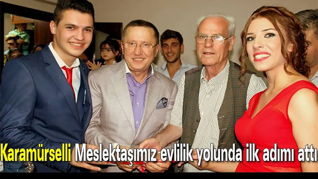 Karamürselli Meslektaşımız evlilik yolunda ilk adımı attı hadi hayırlısı